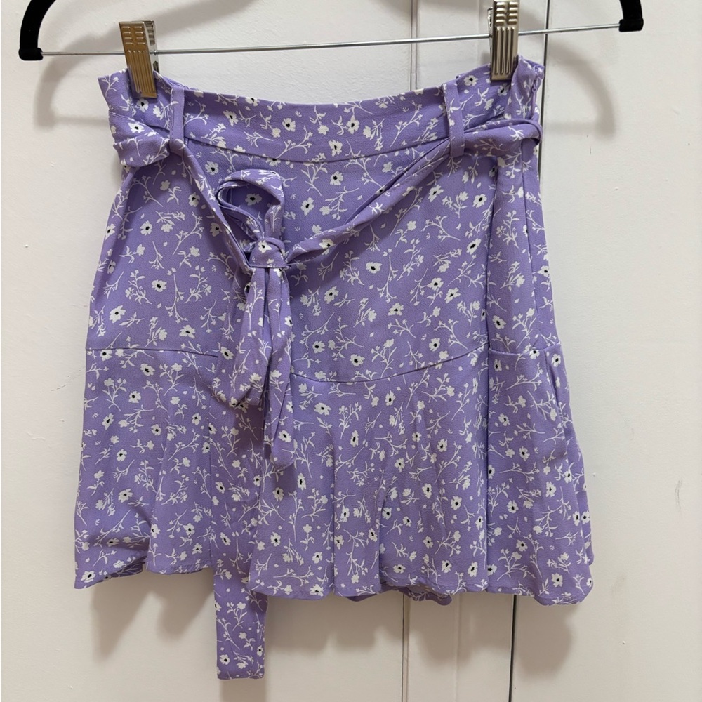 Zara floral skort